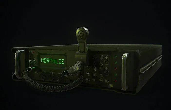 PBR Game 3D Models – 96Millitary Radio