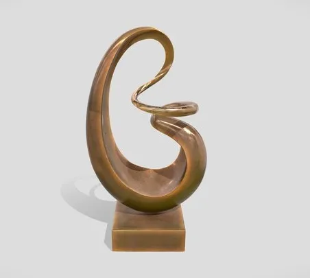 PBR Game 3D Models – Abstract Bronze Art Sculpture 17