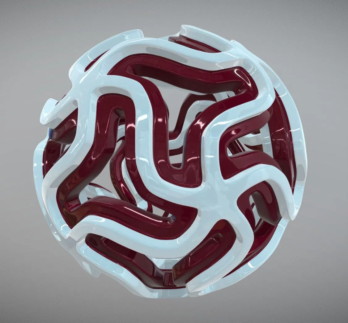 PBR Game 3D Models – Abstract Candy Ball