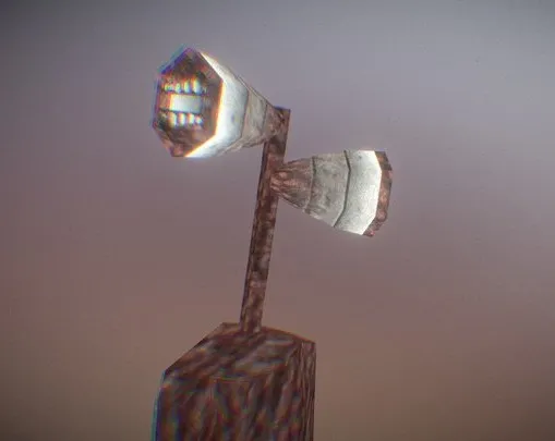 PBR Game 3D Models – Accurate Siren Head 2018 Game Rig