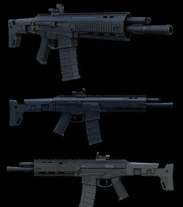 PBR Game 3D Models – ACR Rifle