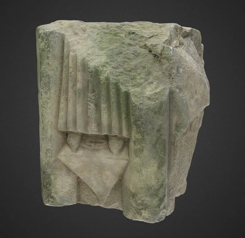 PBR Game 3D Models – Acrhitectural Fragment Killeigh