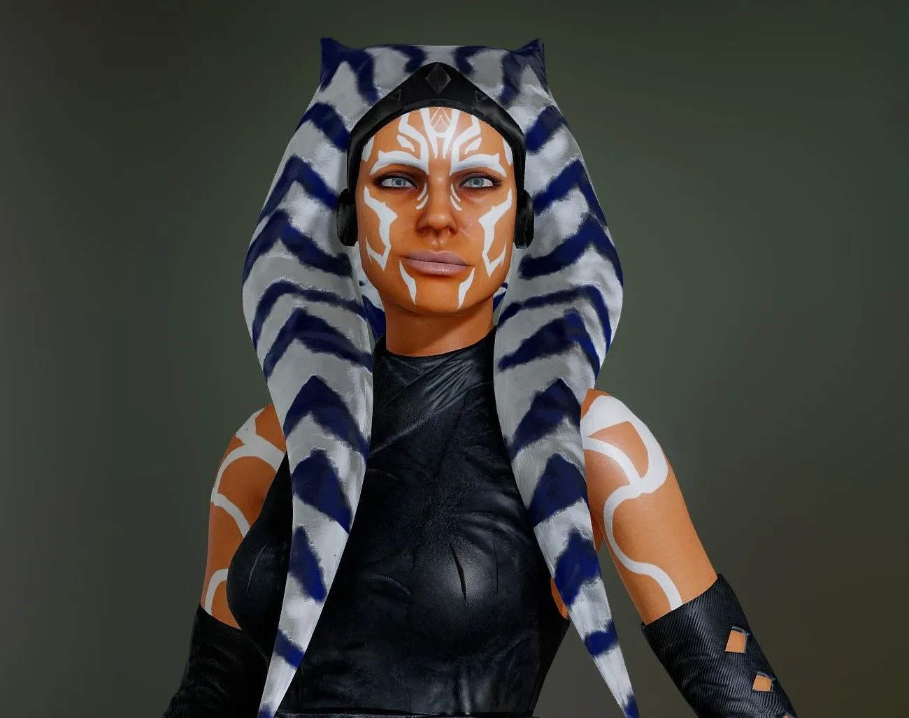 PBR Game 3D Models – Ahsoka Character 3D By Oscar Creativo