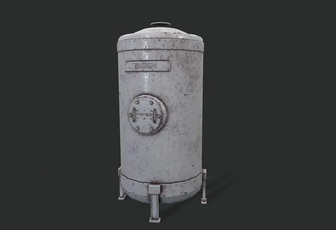 PBR Game 3D Models – Air Tank