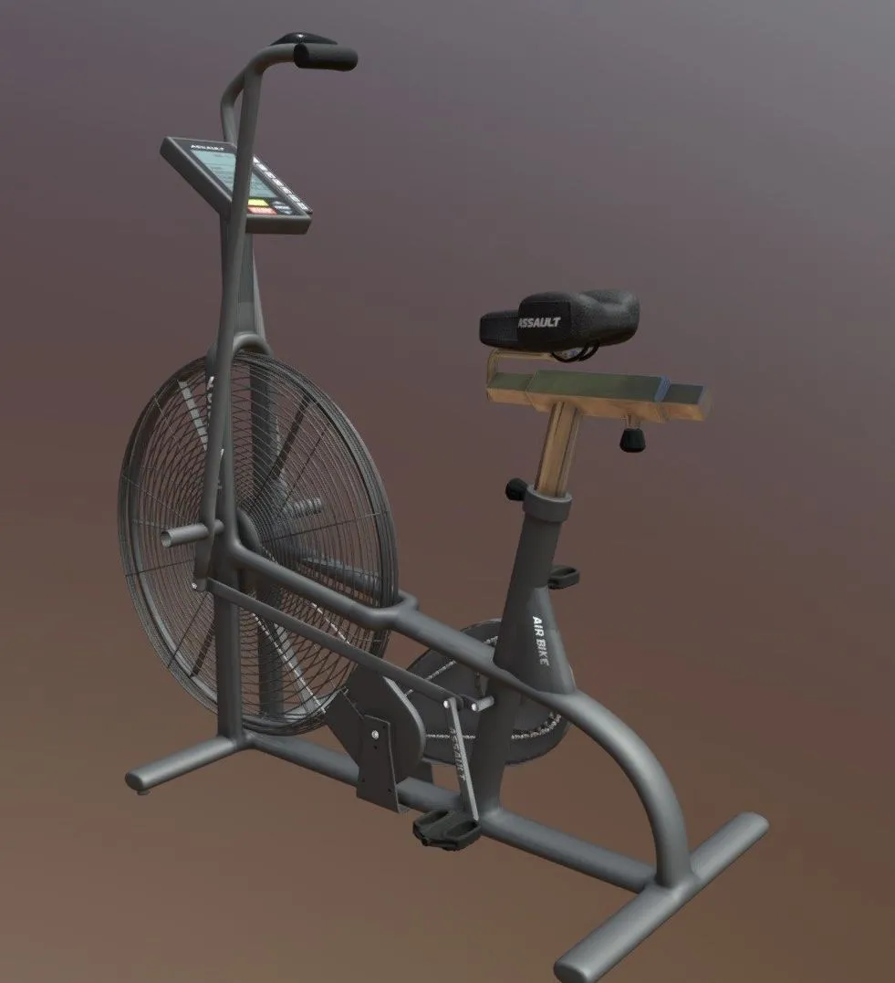 PBR Game 3D Models – Airdyne Assault Bike