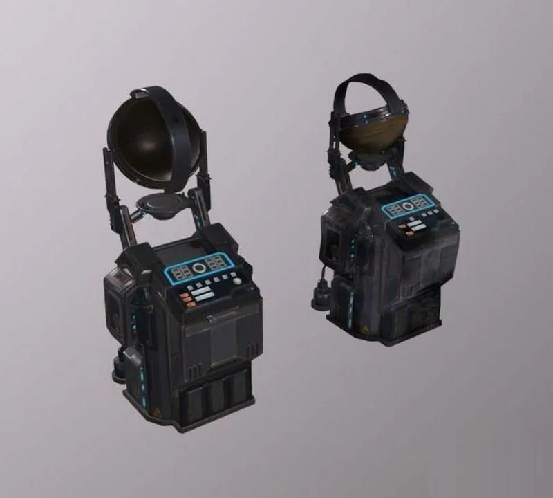 PBR Game 3D Models – Airship Stability Gyroscop