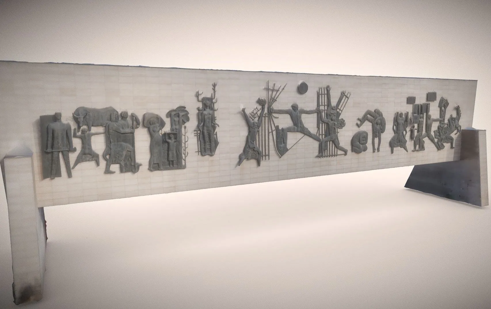 PBR Game 3D Models – Al Tahrir Monument In Baghdad Iraq