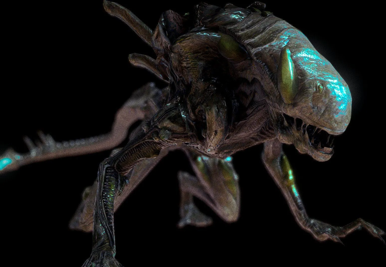 PBR Game 3D Models – Alien Colonial Marines