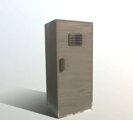 PBR Game 3D Models – Alien Isolation Locker