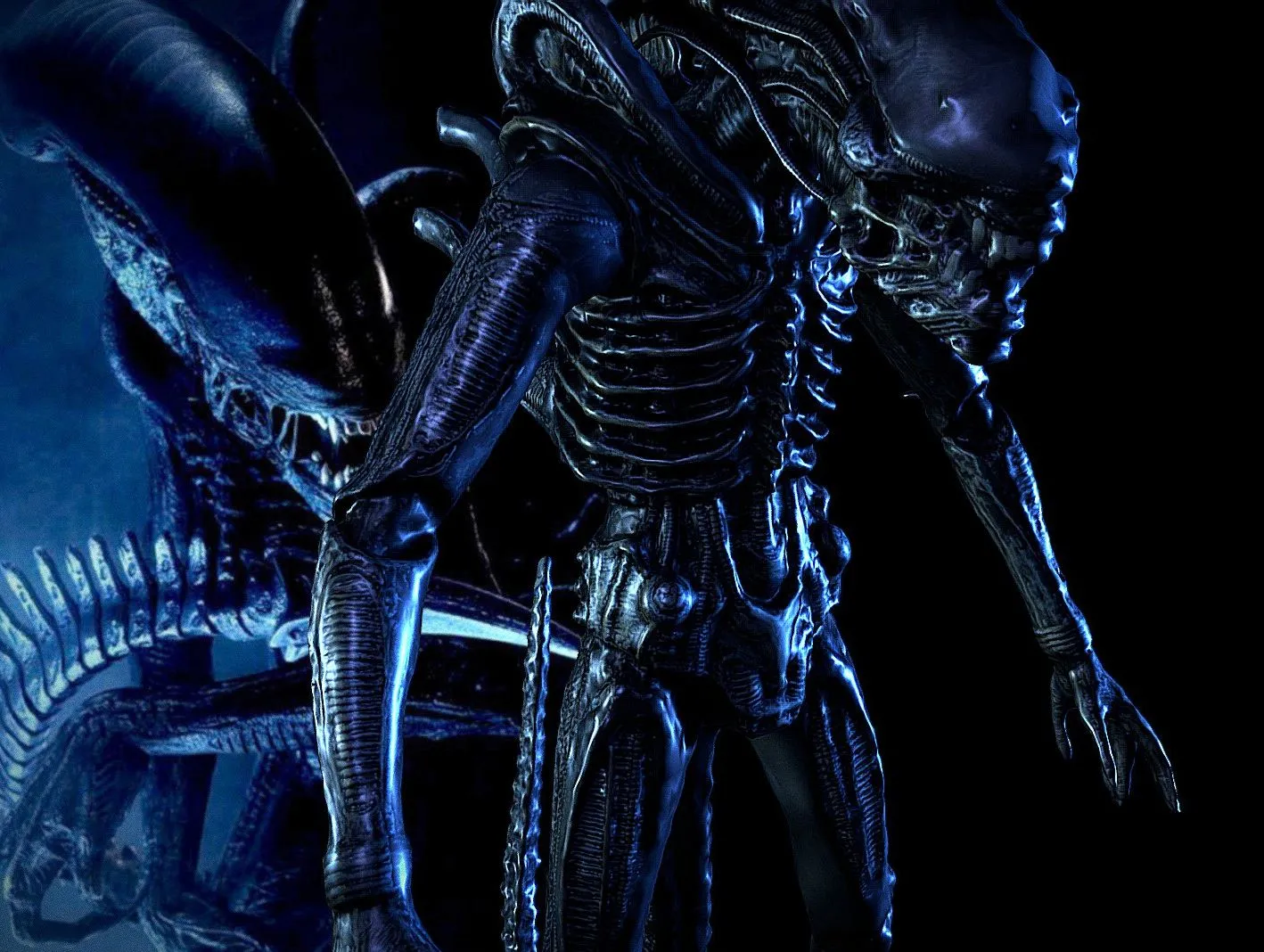 PBR Game 3D Models – Alien Movie Iphone Scaniverse