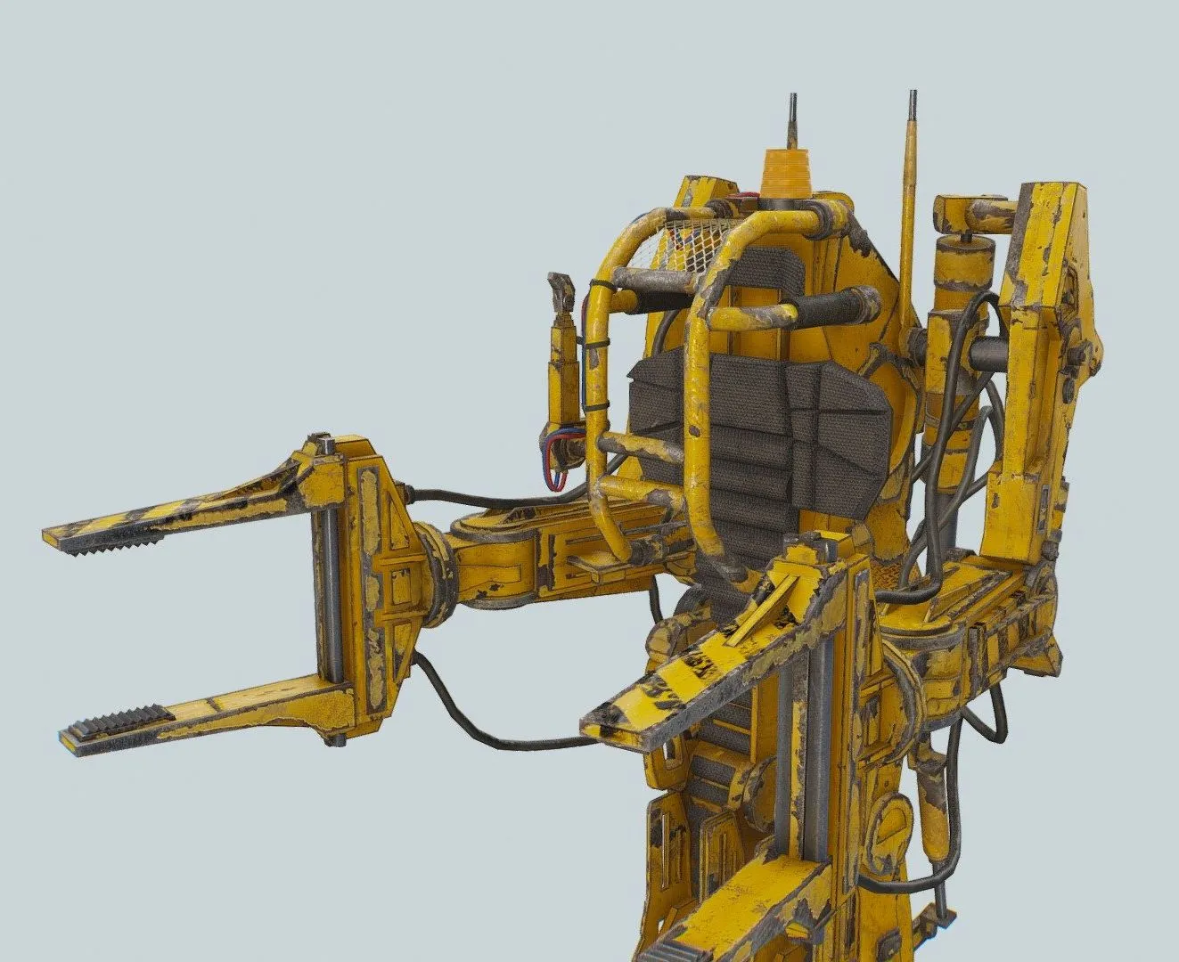 PBR Game 3D Models – Aliens Powerloader