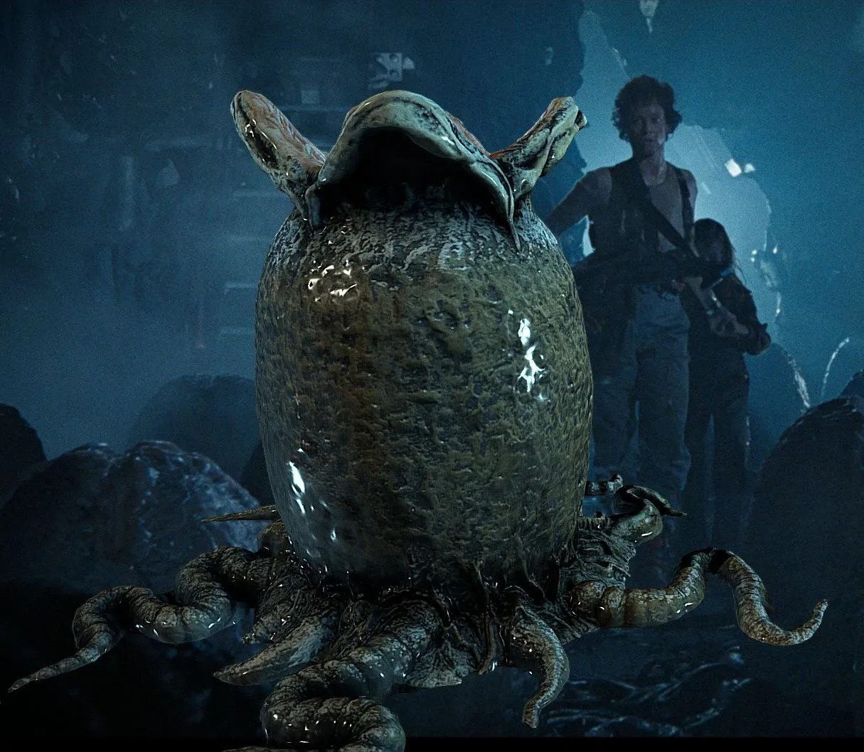 PBR Game 3D Models – Aliens Xenomorph Egg Iphone Scaniverse