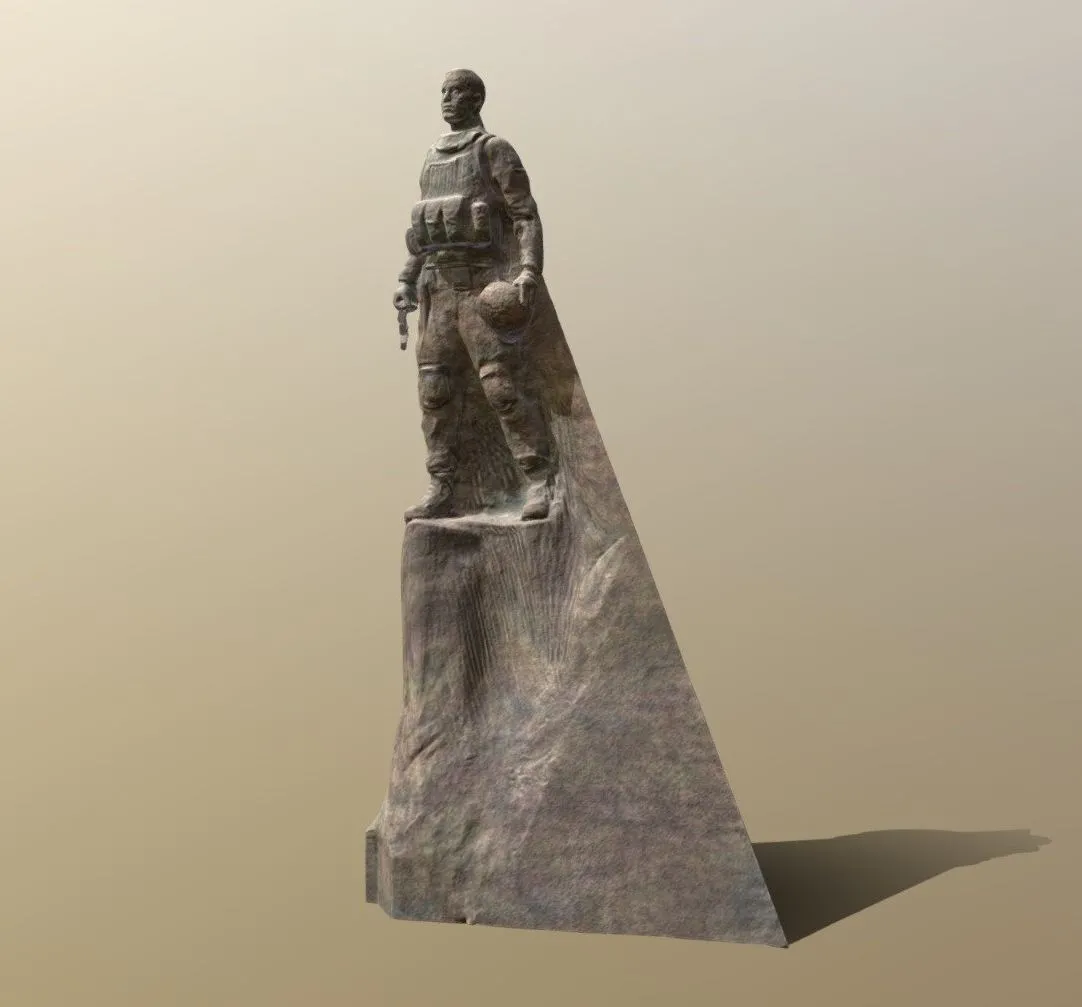 PBR Game 3D Models – Amite Soldier 004A1