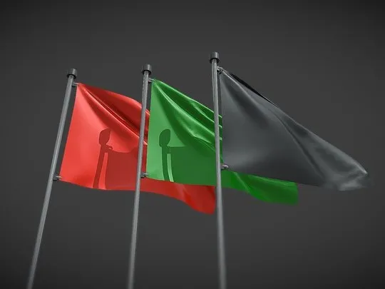 PBR Game 3D Models – Animated 3D Flags