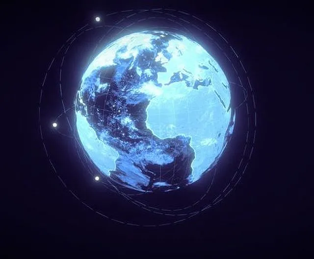 PBR Game 3D Models – Animated Hologram Planet Earth Sci Fi 3D Model