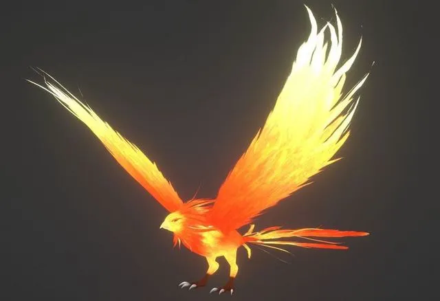 PBR Game 3D Models – Anime Phoenix