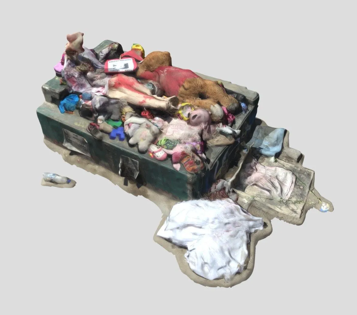 PBR Game 3D Models – Animita Sename Plaza Dignidad Dic10