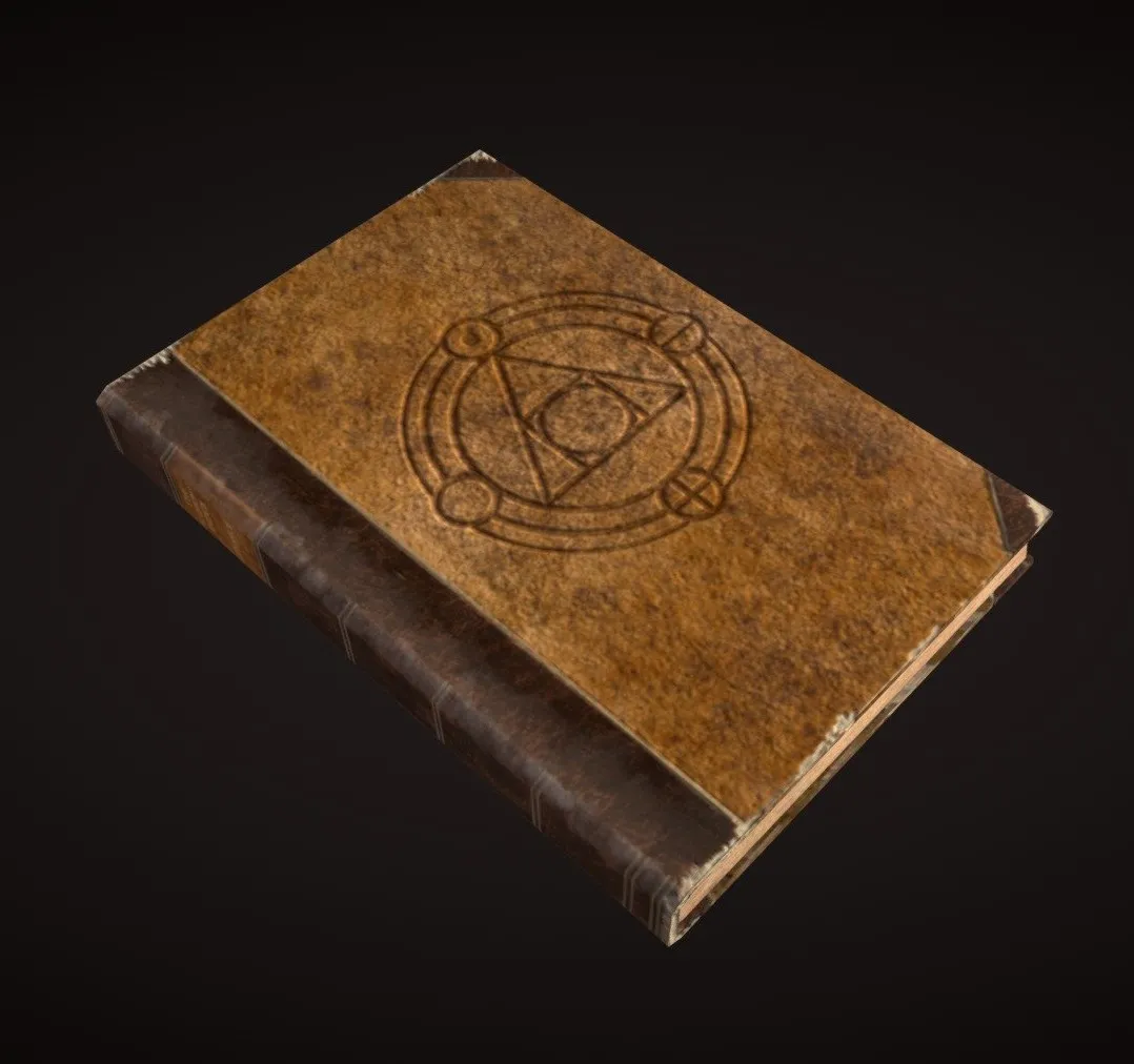 PBR Game 3D Models – Antique Book Small