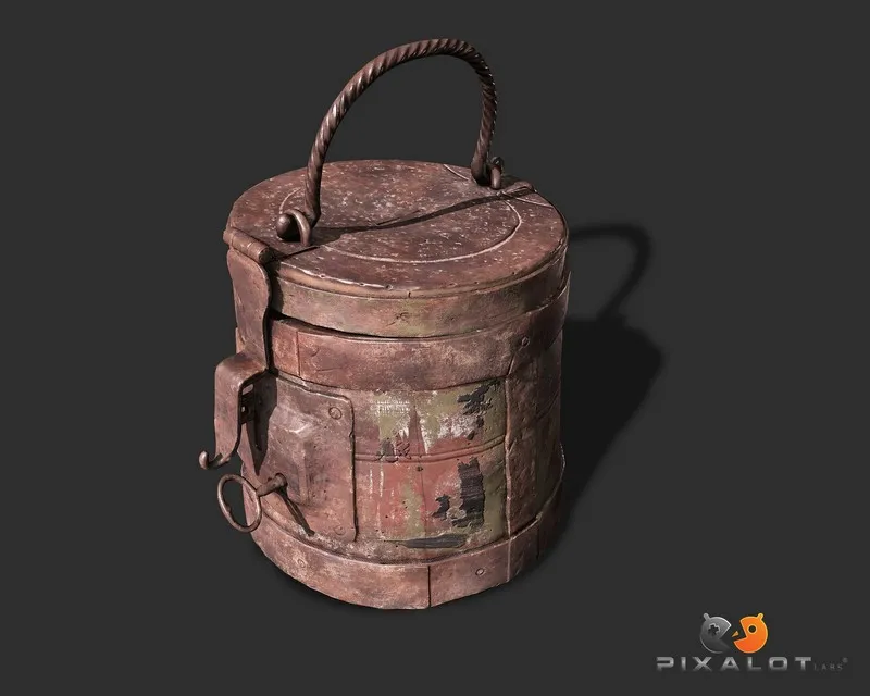 PBR Game 3D Models – Antique Cache