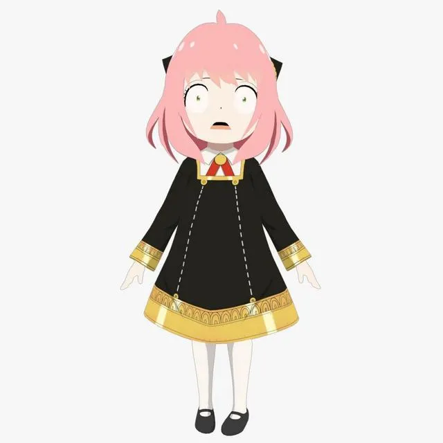 PBR Game 3D Models – Anya Forger