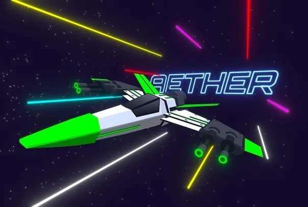 PBR Game 3D Models – ARCADE Aether Sci Fi Spaceship