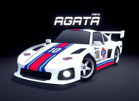 PBR Game 3D Models – ARCADE Agata German Legend