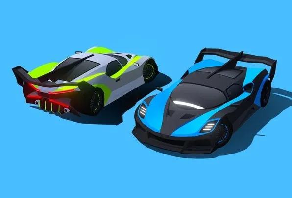 PBR Game 3D Models – ARCADE ‘Cerbero’ Racing Car