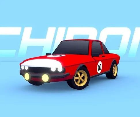 PBR Game 3D Models – ARCADE Chiron Rally Car