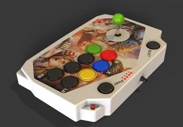 PBR Game 3D Models – Arcade Joystick Joypad