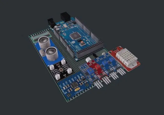 PBR Game 3D Models – Arduino Photoresistor PACK