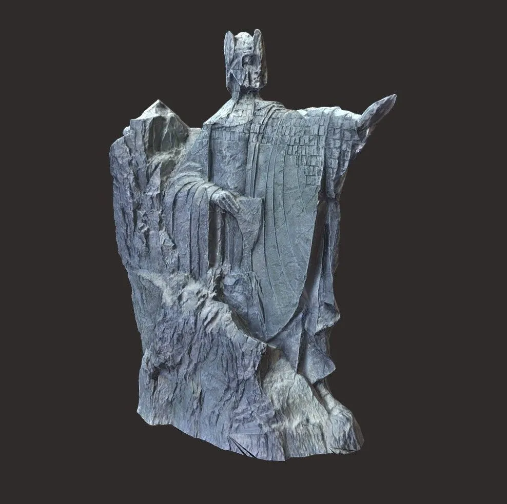 PBR Game 3D Models – Argonath Isildur 3D Scan