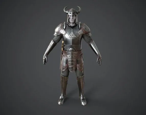 PBR Game 3D Models – Armor medieval