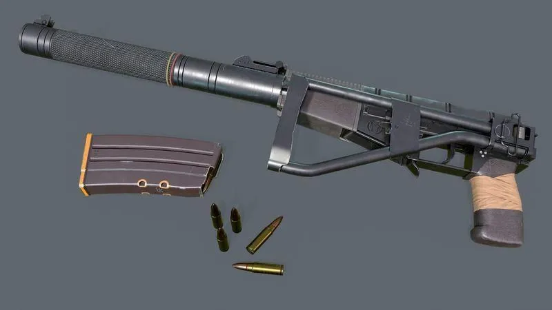 PBR Game 3D Models – AS VAL