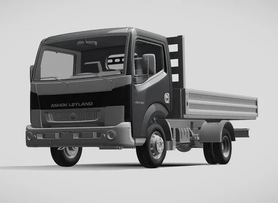 PBR Game 3D Models – Ashok Leyland Partner Tipper