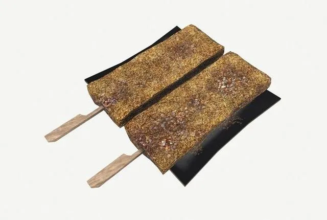 PBR Game 3D Models – Asia food Pigs blood cake