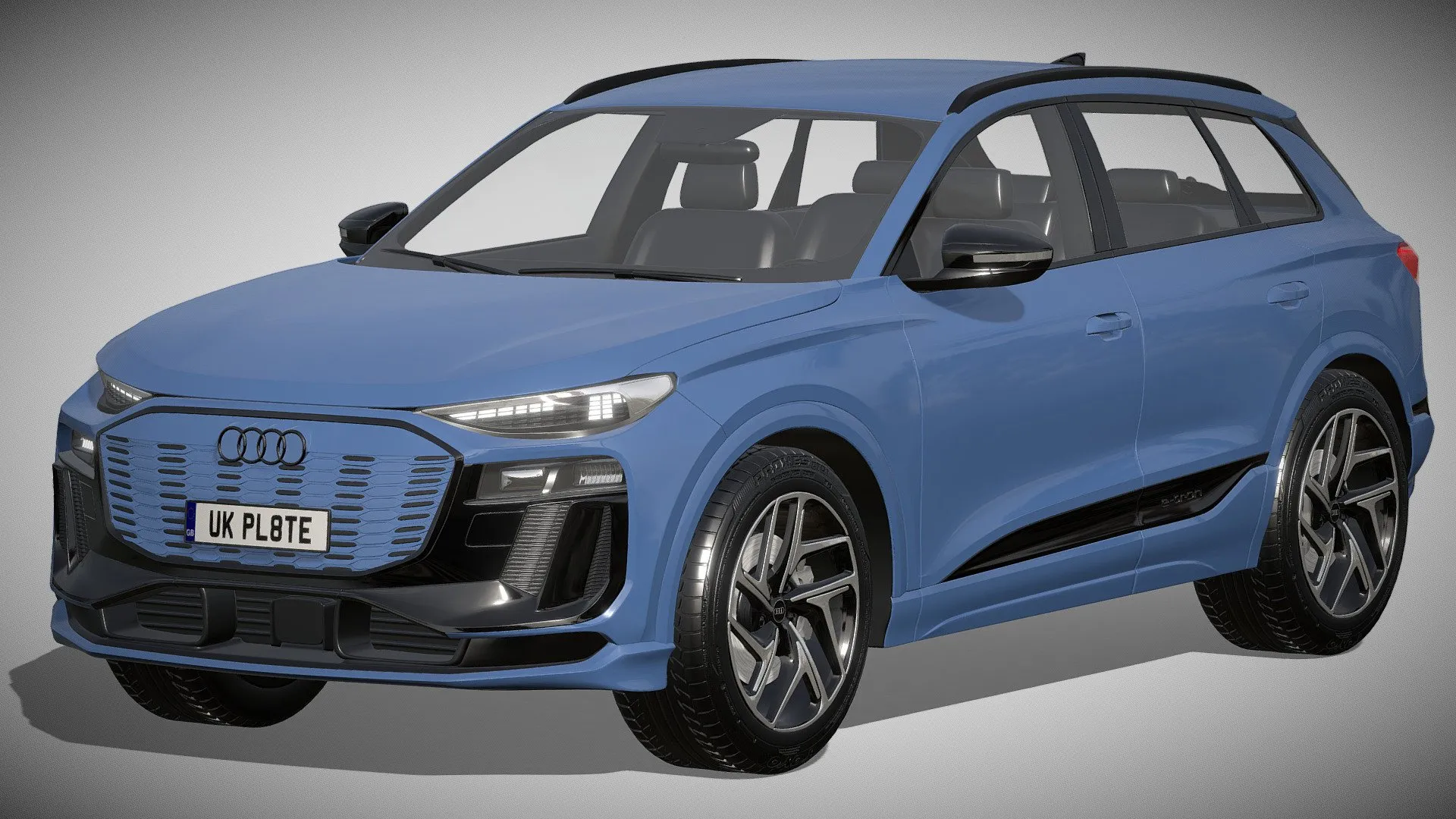PBR Game 3D Models – Audi Q6 E Tron