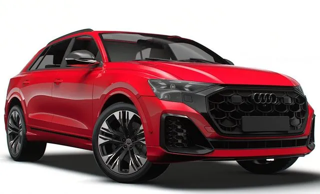 PBR Game 3D Models – Audi Q8 50 TDI quattro S line UKspec 2024
