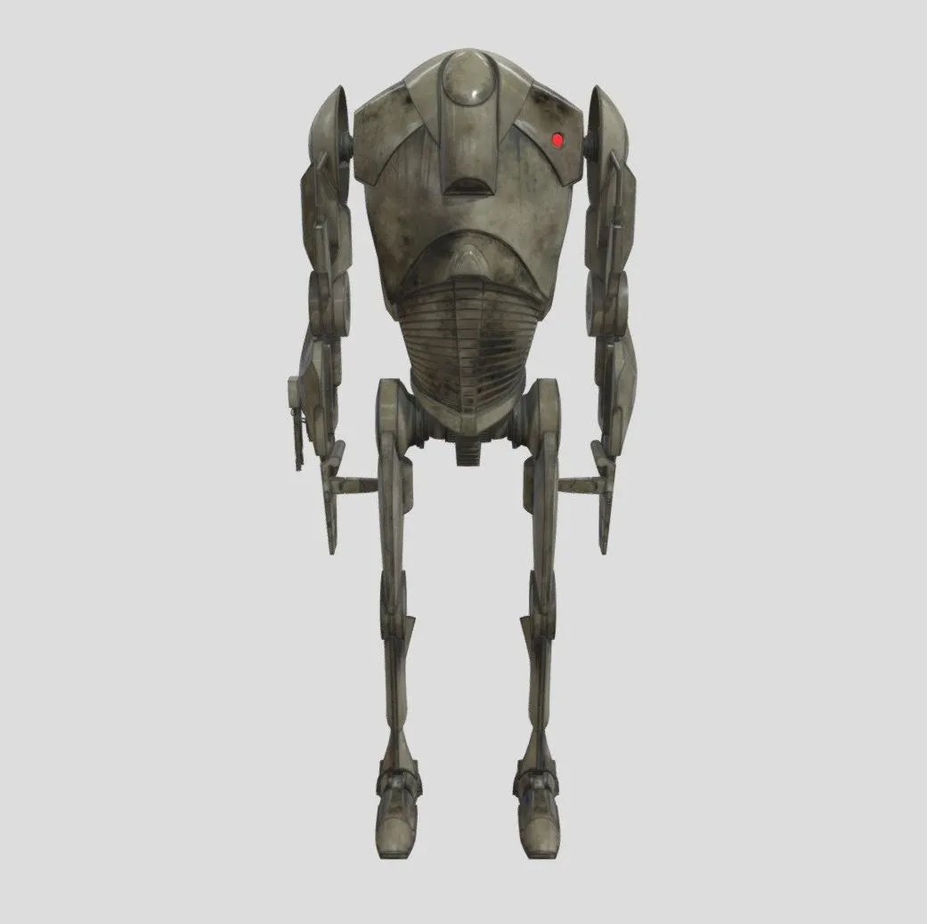 PBR Game 3D Models – B2 Battle Droid