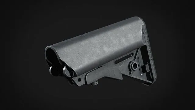 PBR Game 3D Models – B5 Systems Bravo – SOPMOD Buttstock