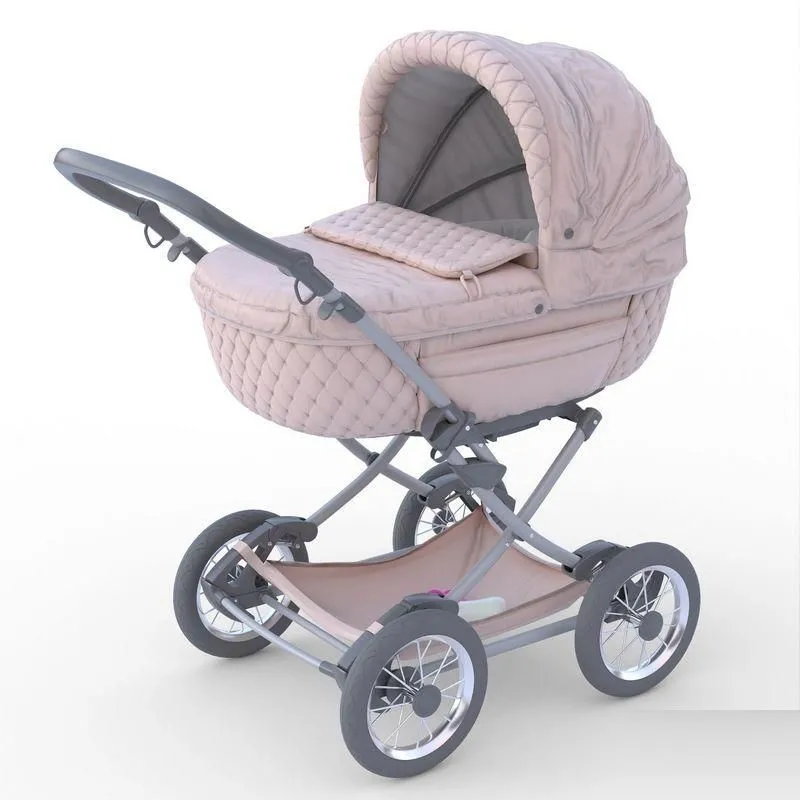 PBR Game 3D Models – Baby Carriage