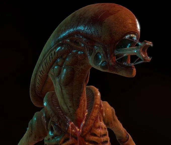 PBR Game 3D Models – Baby Runner Rearing Up