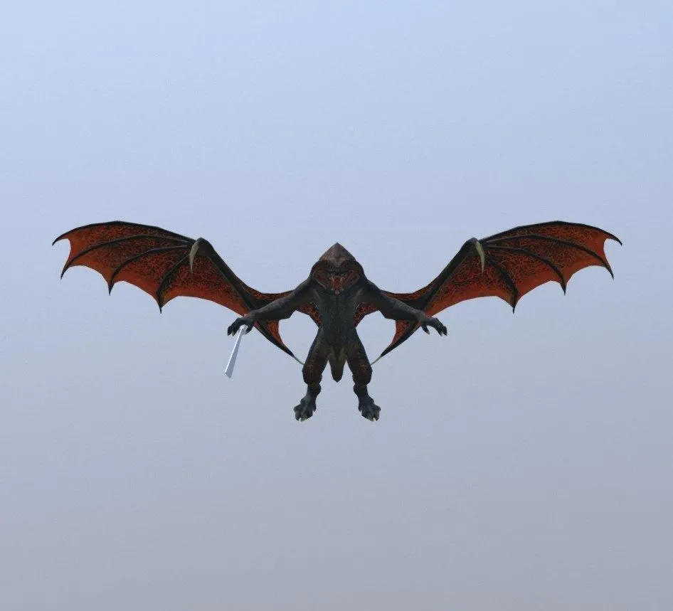 PBR Game 3D Models – Balroglord Of The Rings