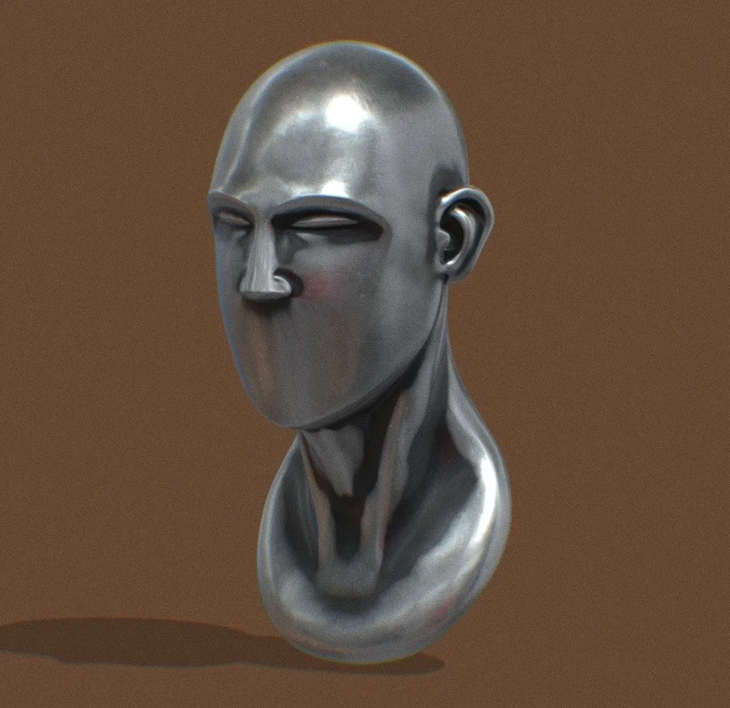 PBR Game 3D Models – Base Mesh H2