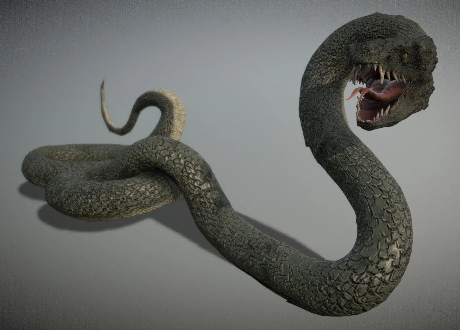 PBR Game 3D Models – Basilisk