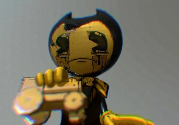 PBR Game 3D Models – Batdr Sad Bendy Rig