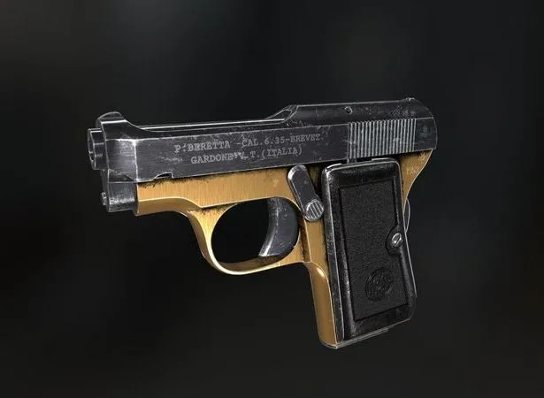 PBR Game 3D Models – Beretta M418