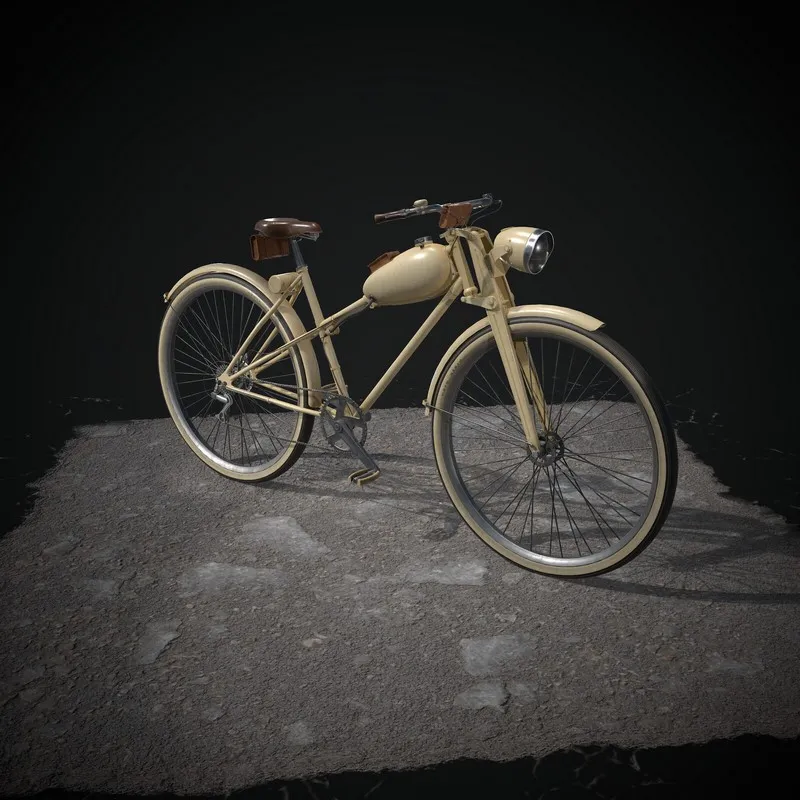 PBR Game 3D Models – Bicycle