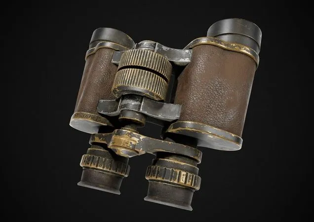 PBR Game 3D Models – Binoculars
