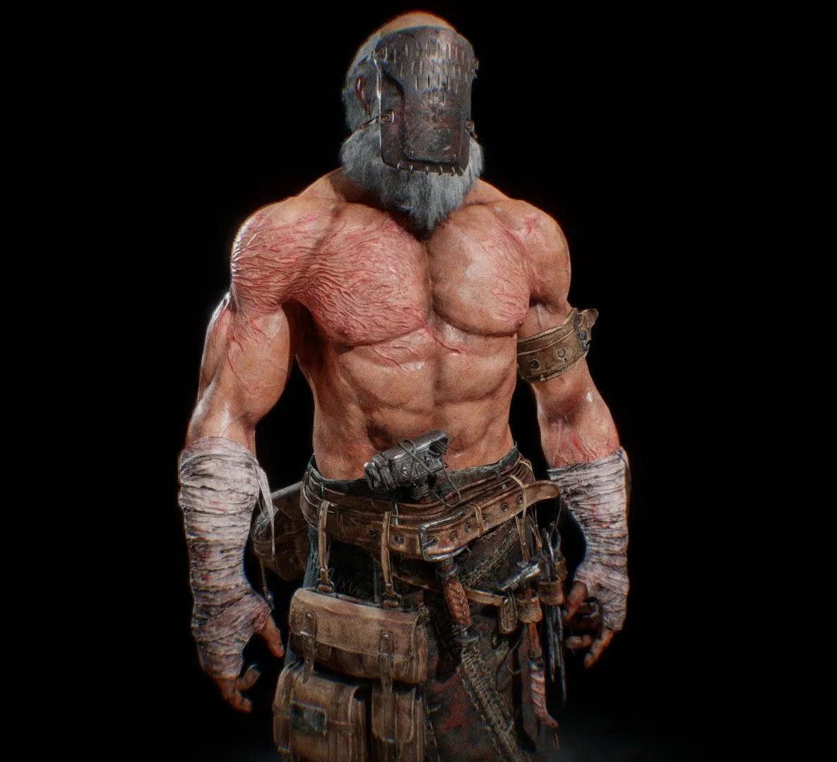 PBR Game 3D Models – Blacksmith Medieval Back And Forth