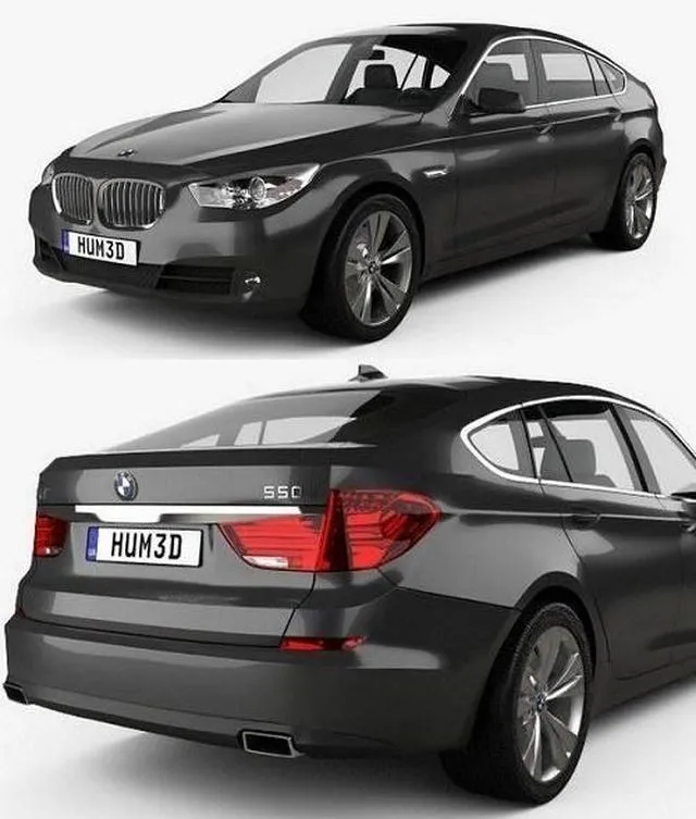 PBR Game 3D Models – BMW 5 series Gran Turismo 2011